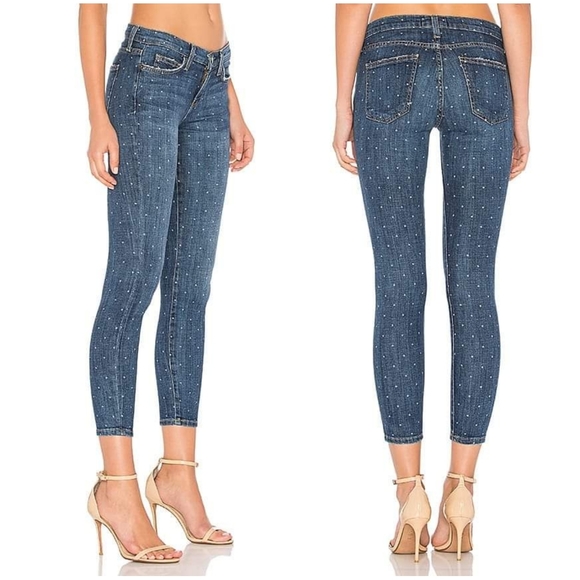 Current/Elliott The Stiletto In Love White Stars - Picture 2 of 3